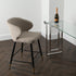 Native Home Lifestyle Manhattan Beige Kitchen Bar Stools (Set Of 2)